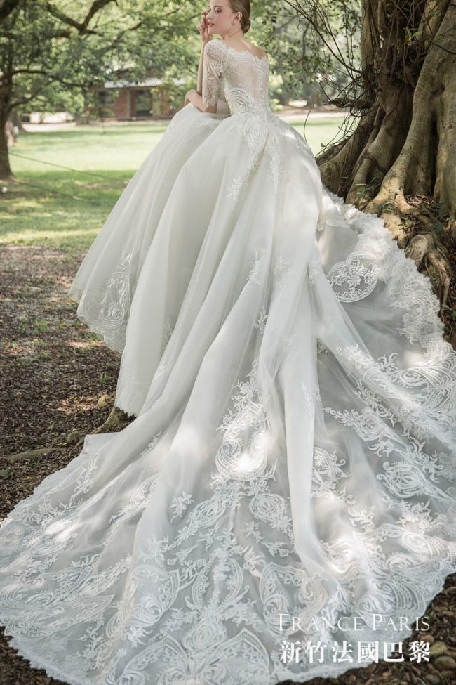 新竹法國巴黎婚紗 婚紗禮服
