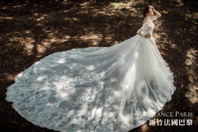 新竹法國巴黎婚紗 婚紗禮服