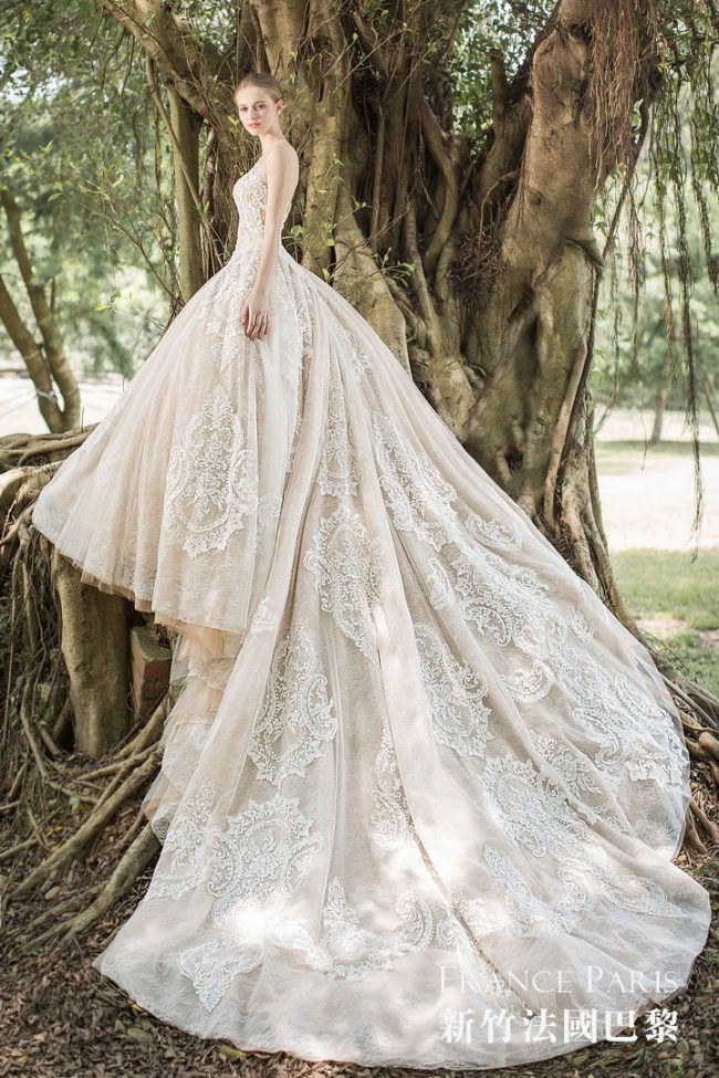 新竹法國巴黎婚紗 婚紗禮服