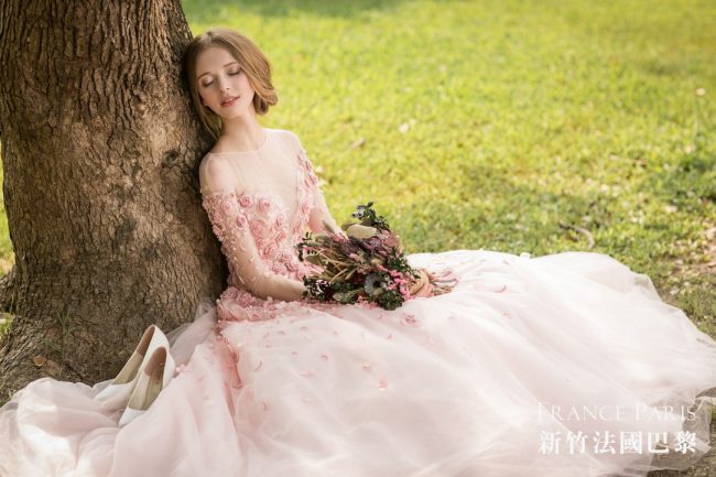 新竹法國巴黎婚紗 婚紗禮服