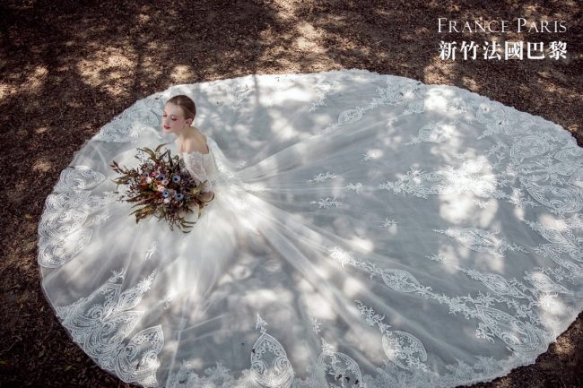 新竹法國巴黎婚紗 婚紗禮服