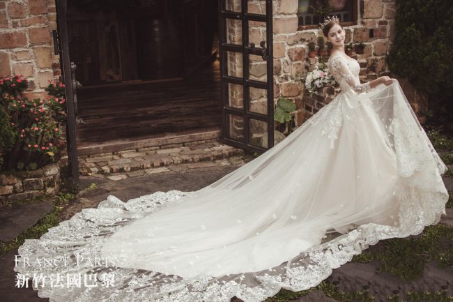 新竹法國巴黎婚紗 婚紗禮服