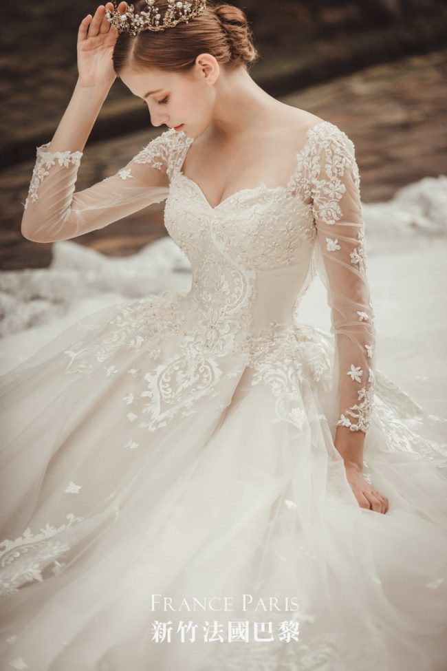 新竹法國巴黎婚紗 婚紗禮服