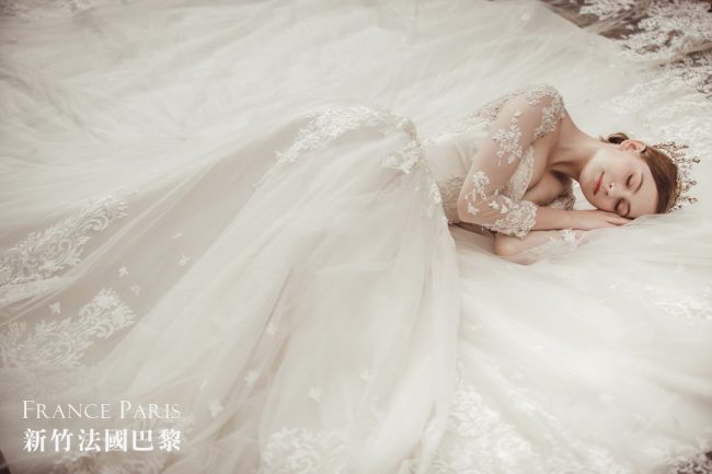 新竹法國巴黎婚紗 婚紗禮服