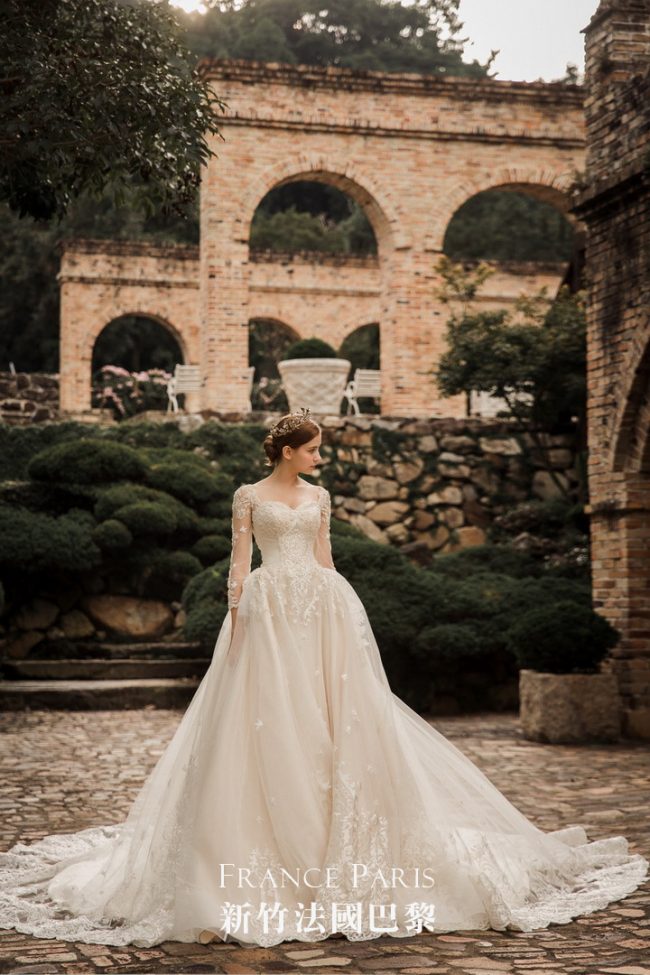 新竹法國巴黎婚紗 婚紗禮服