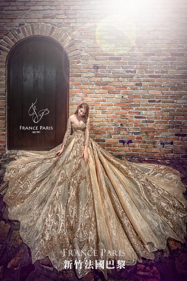 新竹法國巴黎婚紗 婚紗禮服