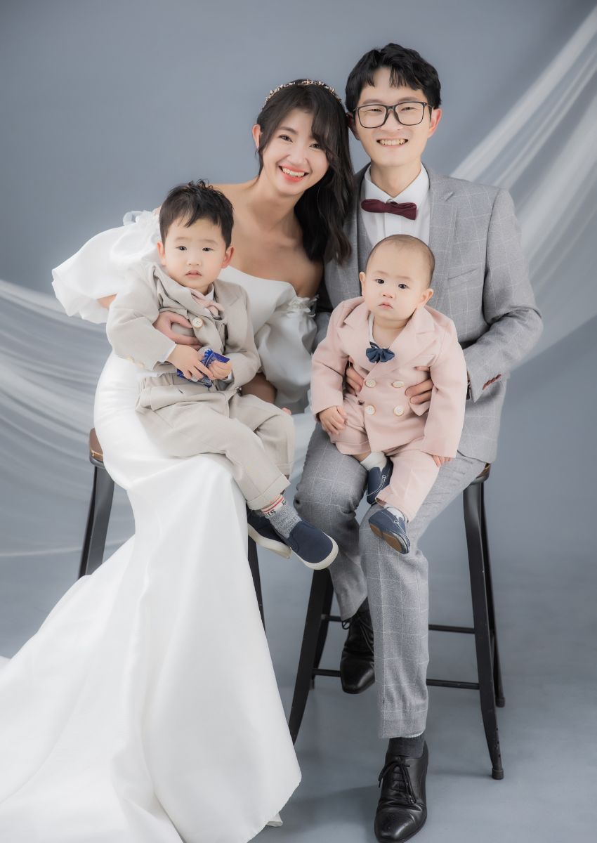 新竹法國巴黎婚紗全家福作品 7