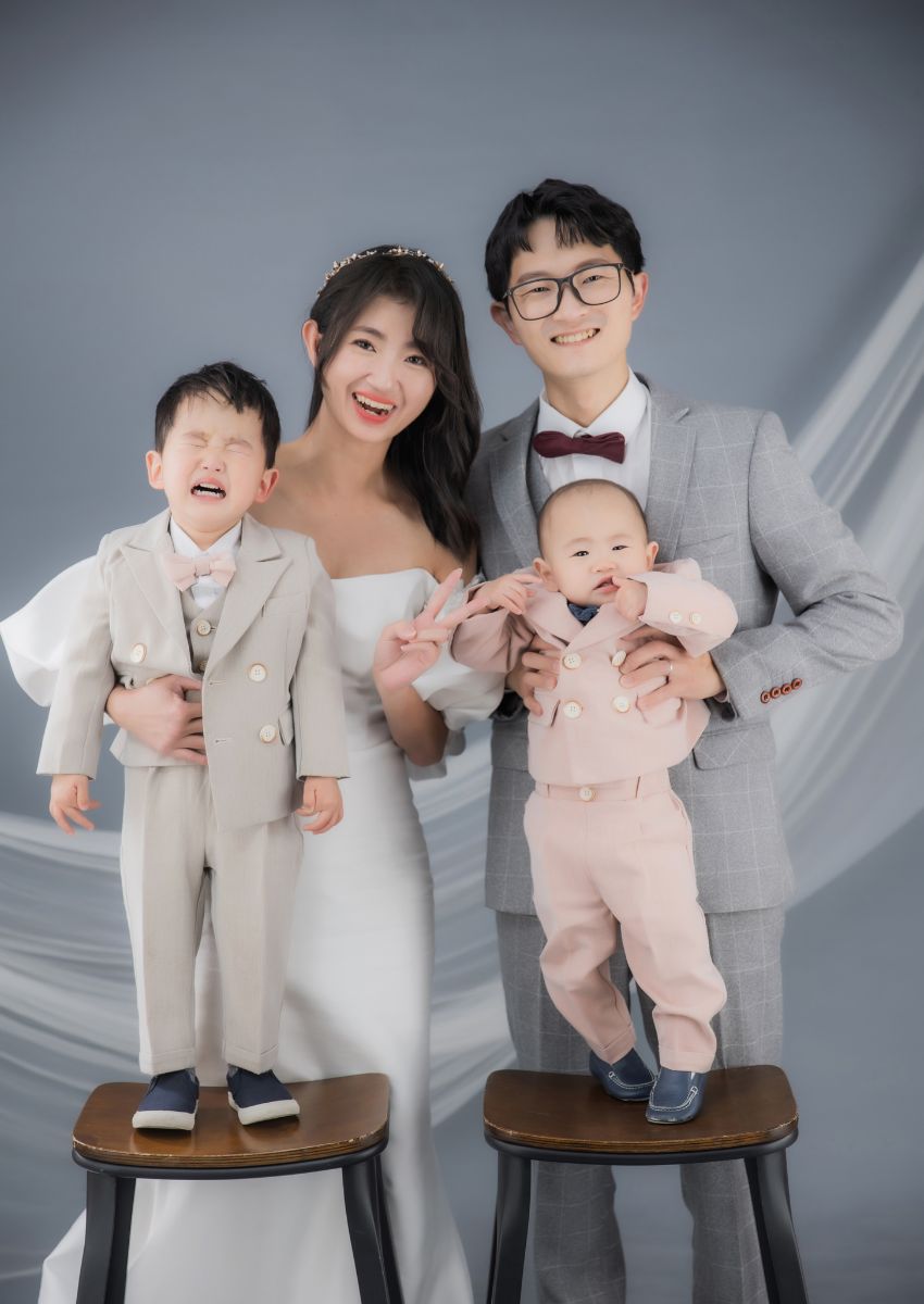 新竹法國巴黎婚紗全家福作品 6